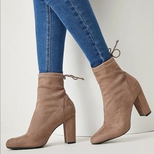 Faux suede Ankle booties ❤️❤️❤️